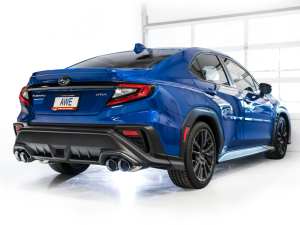 Subaru WRX Performance Exhaust - AWE Tuning - Cat-Back Touring - Chrome Silver - `22-`27